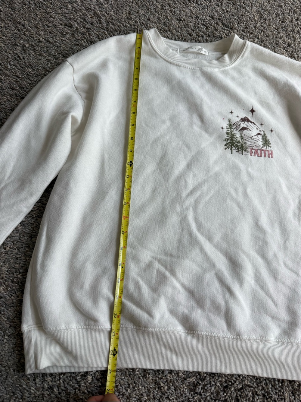 Women’s Altard’d State Faith over fear crewneck sweatshirt XS - Picture 6 of 9